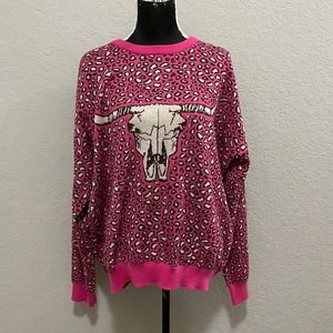 CrAzY TrAiN sweater BRAND NEW NEVER WORN! Super cute
